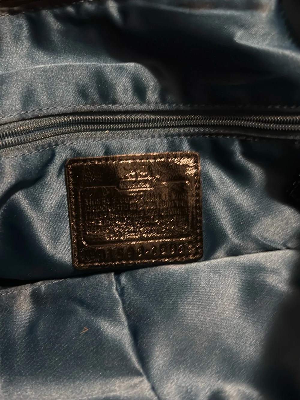 Coach Black Signature Jacquard Satchel